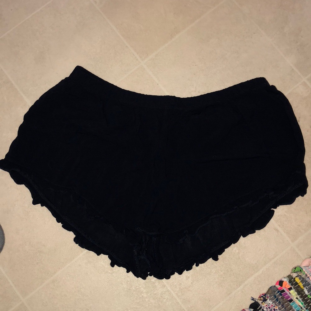 Navy blue soft shorts